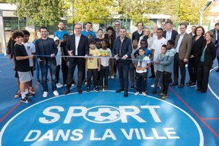 Sport dans la Ville et la Fondation SOMFY unissent leurs forces pour la jeunesse à Cluses