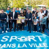 Sport dans la Ville et la Fondation SOMFY unissent leurs forces pour la jeunesse à Cluses